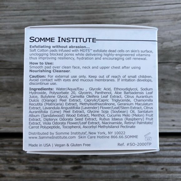 SOMME INSTITUTE Transport Exfoliating Glycolic Acid Pads - Picture 6 of 10